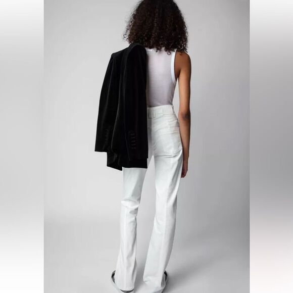 $248 Zadig & Voltaire Eyes Eco Jeans Size 29 New - Picture 6 of 15